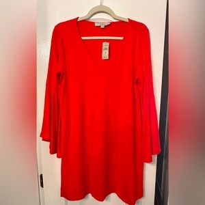 NWT Ann Taylor Loft red dress medium petite